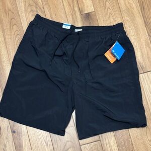 Columbia Classic Black Swim Shorts